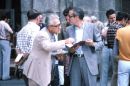 Stamp Collectors Negotiating!, Plaza Major, Madrid